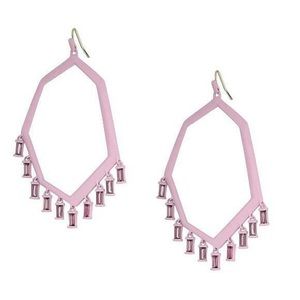 Kendra Scott Matte Lilac Thomas Earrings